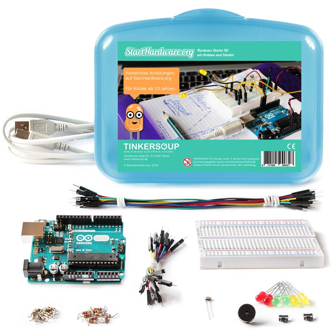 Starthardware.org Starter Kit mit Arduino